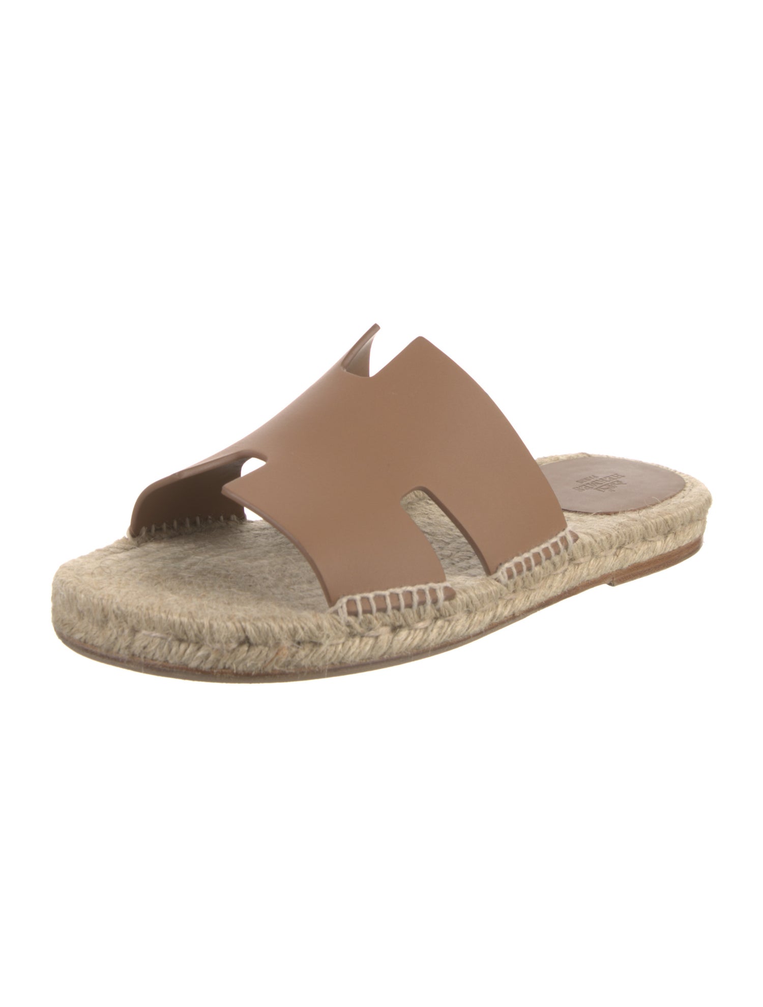 Hermès Antigua Leather Slides